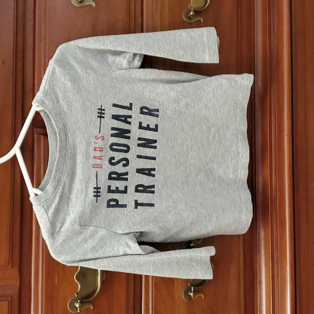 Dad's Personal Trainer Long Sleeve Tee